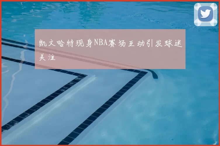 凯文哈特现身NBA赛场互动引发球迷关注